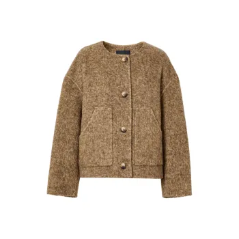 DESIGNICE Coats Women's Olive Green