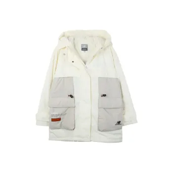 New Balance Puffer Jackets Women's White