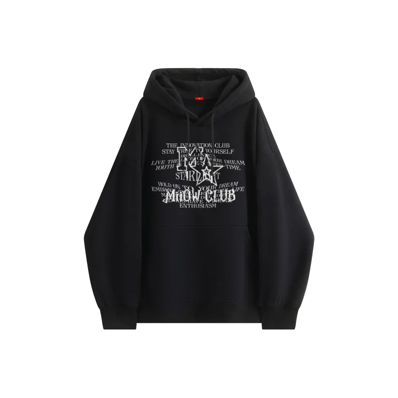 MIIOW Trend Party Series Sweatshirt Unisex White-12