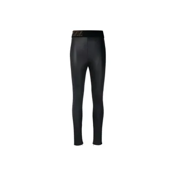FENDI Ff Logo Ribbed Waistband Leggings
