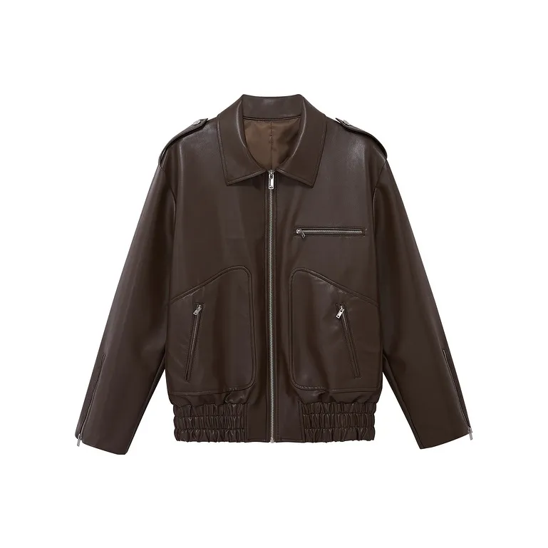D'zzit Cropped Coats Women's Tawny-0
