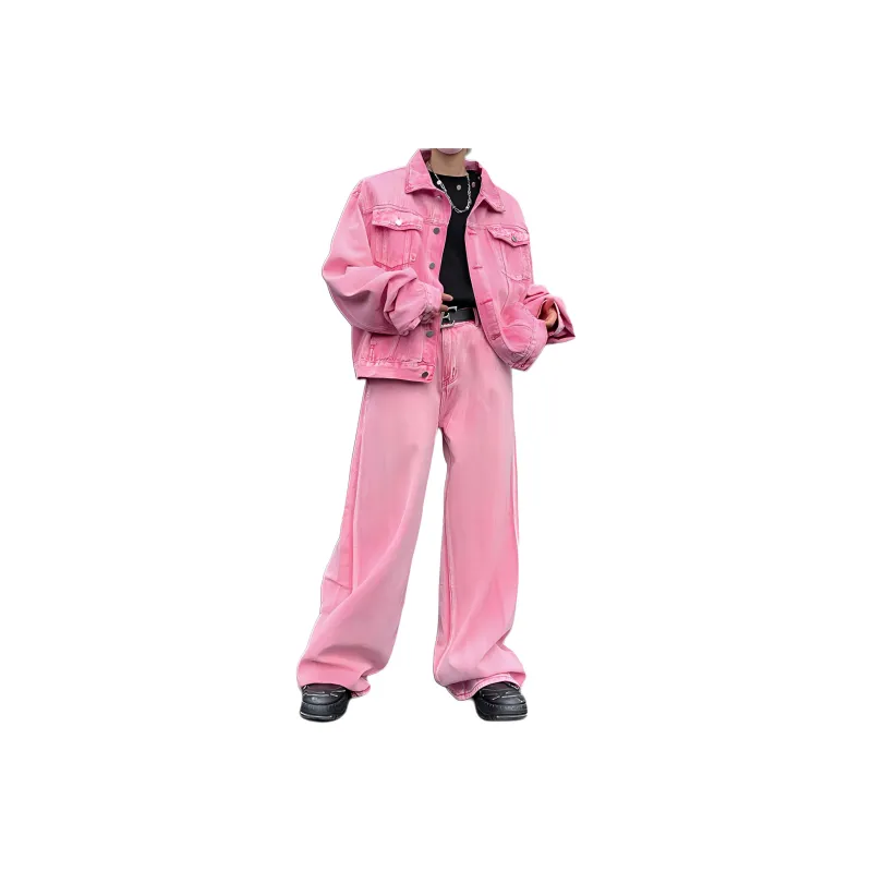 FA2LO Casual Sportswear Unisex Pink-0