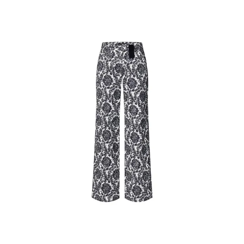 LOUIS VUITTON Sequin Flower Print Jeans-0