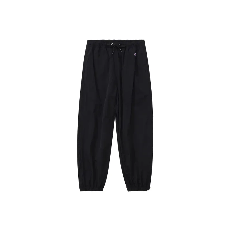 Champion SS22 Jogger Moderate Casual Pants Japan Version Women's Black-0