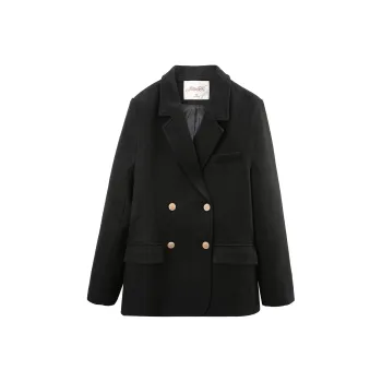 A paradise for awakening Coats Women's Black