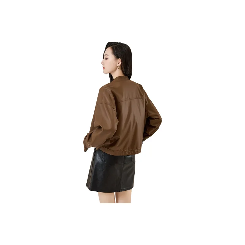 SMEN Cropped Coats Women's-7