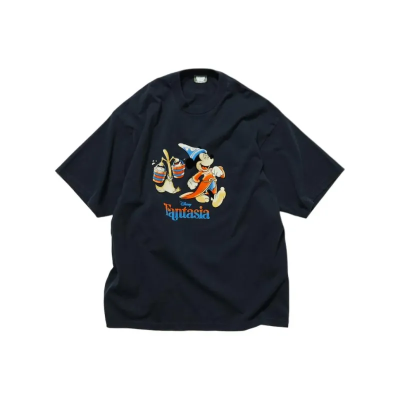 FREAK'S STORE x Disney T Shirt Unisex Black-0