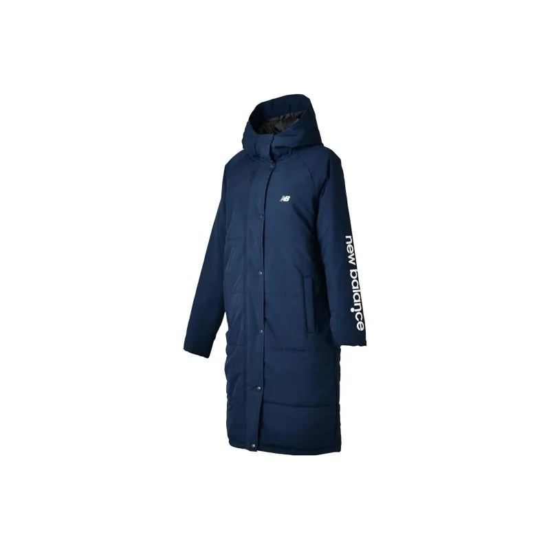 New Balance Puffer Jacket Women's Blue-0