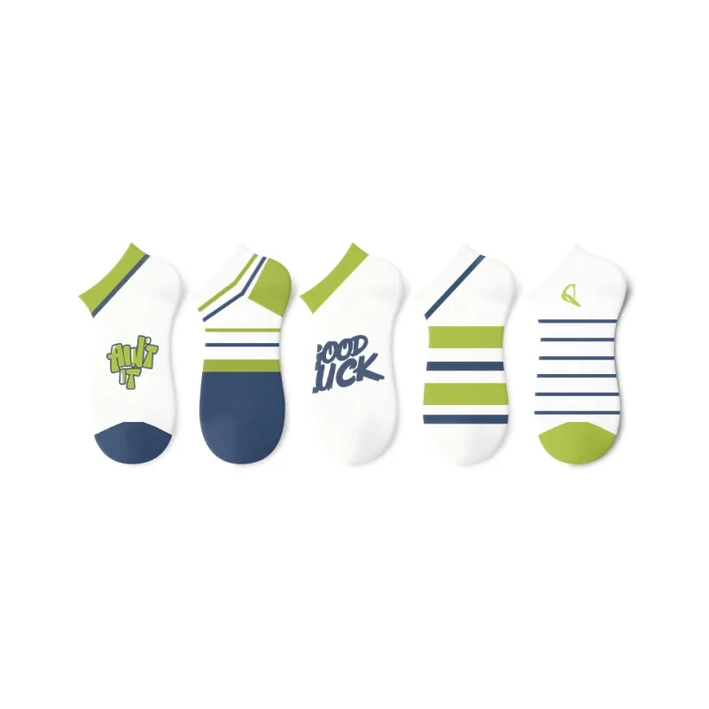 LUYOUYE No Show Socks Men's 4 Pack-30