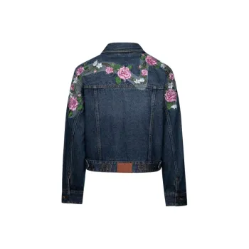 EVISU Denim Jacket Women's Denim Blue