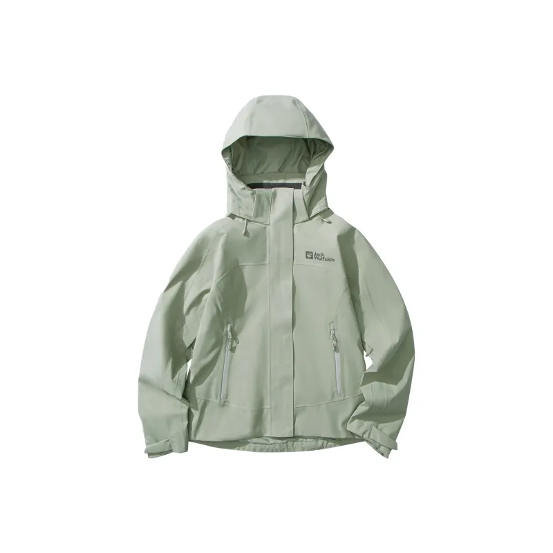 Jack Wolfskin KAMMWEG Water Resistant Windproof And Water Repellent Windbreaker Jacket Women's-4