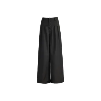 Rose Casual Pants Women's Black