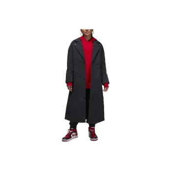 Jordan Trench Coats Women's Black