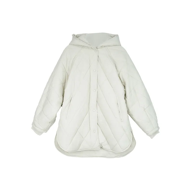 ZARA Puffer Jacket Women's Ecru-0