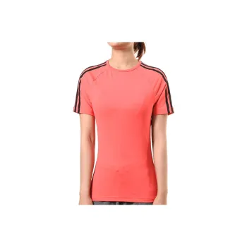 Adidas Raglan Sleeve T Shirt Women's Red