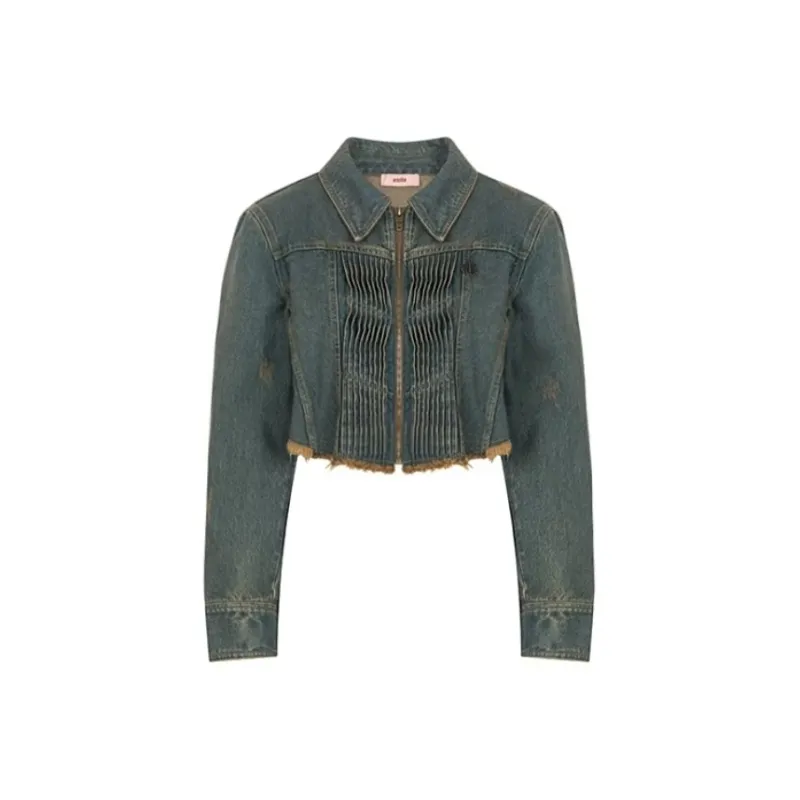 WooHa Denim Jacket Women's Denim-0