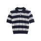 Navy Blue & Gray Stripes
