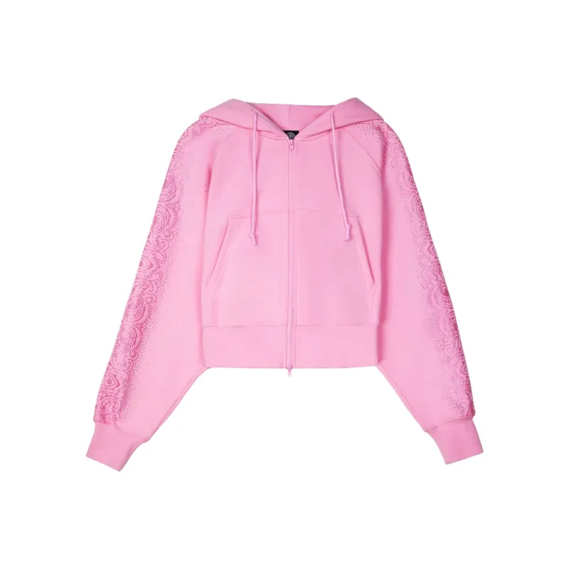TCH Cropped Coats Women's Pink-0