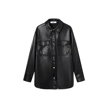 VWL Leather Jackets Women's Black