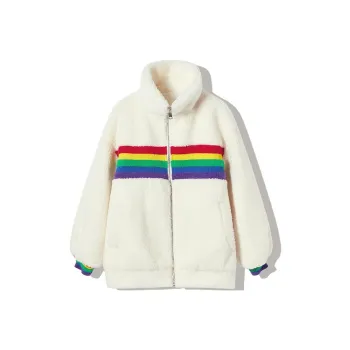 SEENFAAN Jackets Coats Women's Ecru