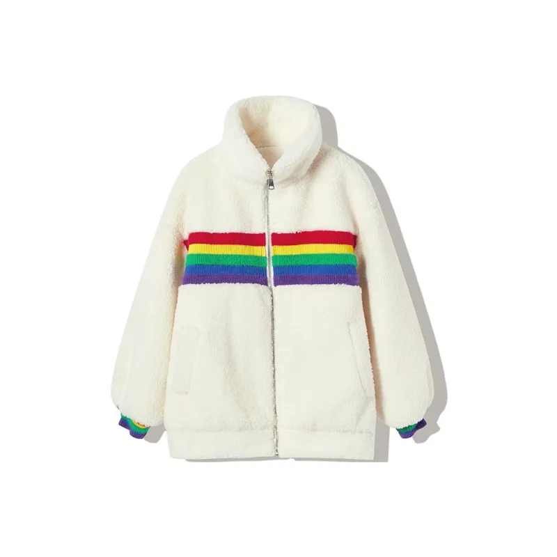 SEENFAAN Jackets Coats Women's Ecru-0