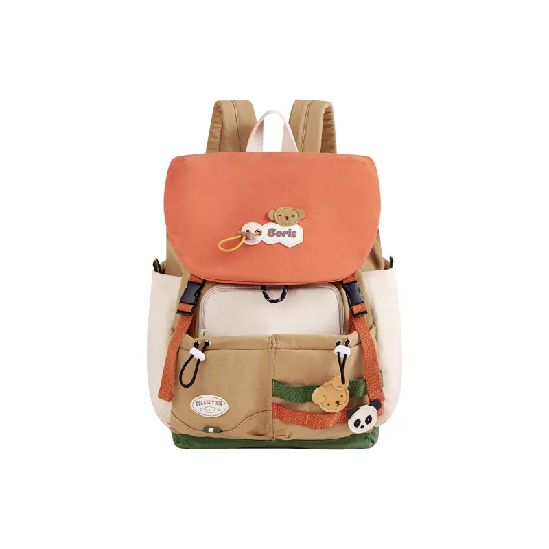 Miffy Fabric Backpack Regular Women's Pink, Yellow, Orange-7