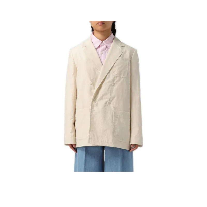 A.P.C Double Breasted Tailored Blazer-0