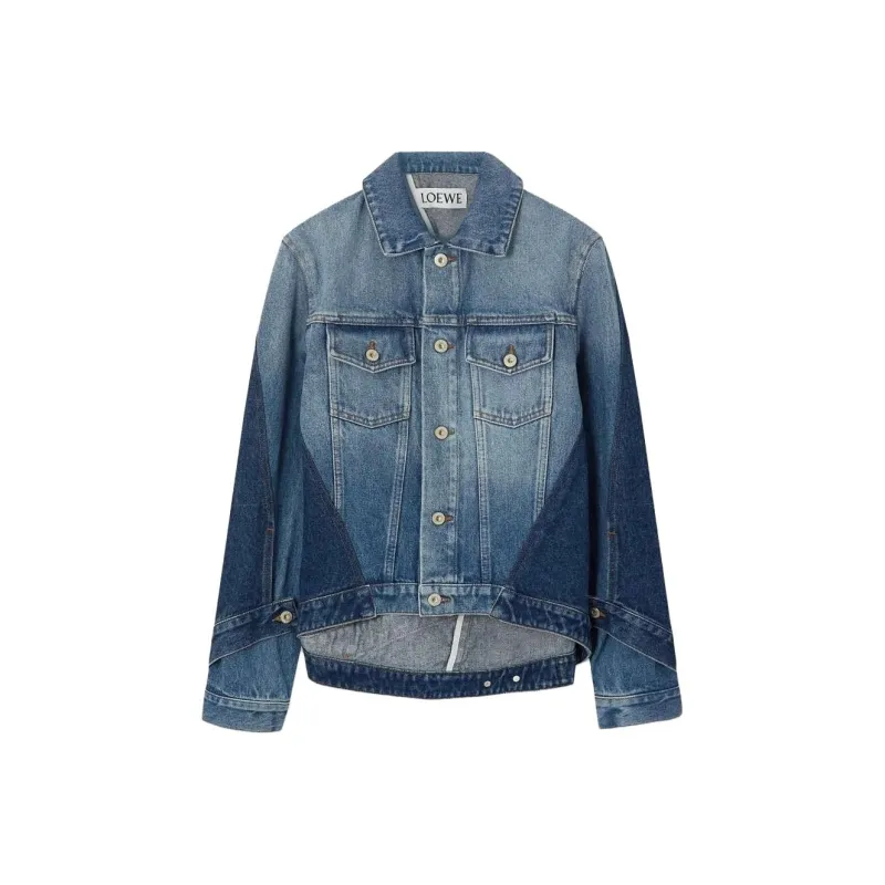 LOEWE Denim Jackets Women's Blue-0