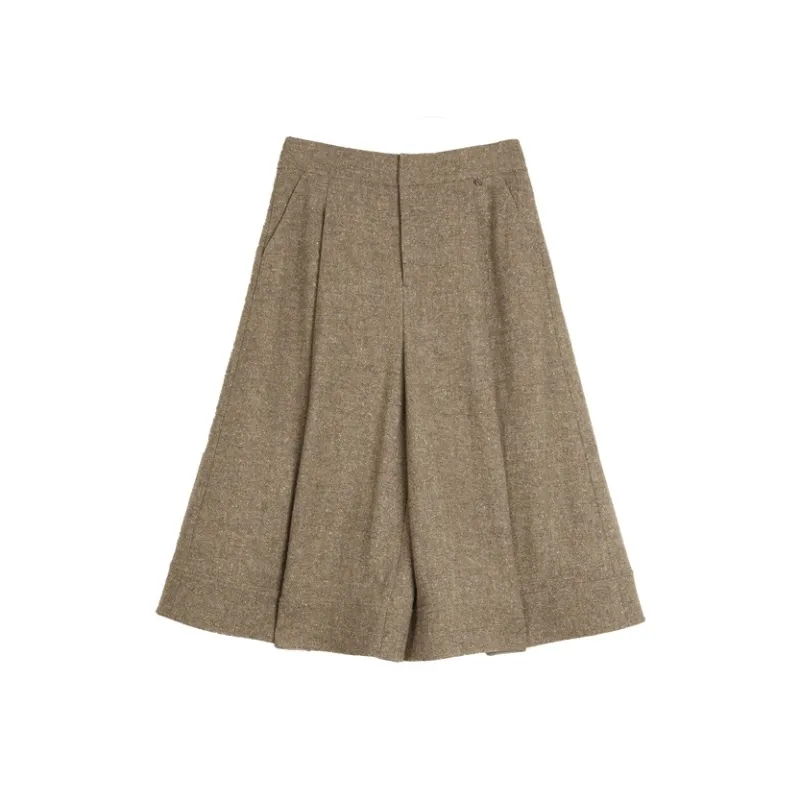 ELLE Casual Pants Women's Coffee-0