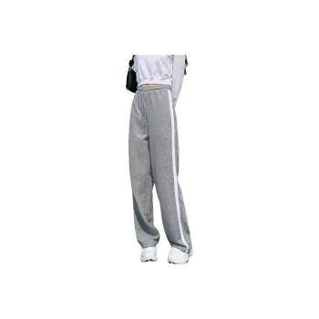 Tonlion Casual Pants Women's Light Heather Gray