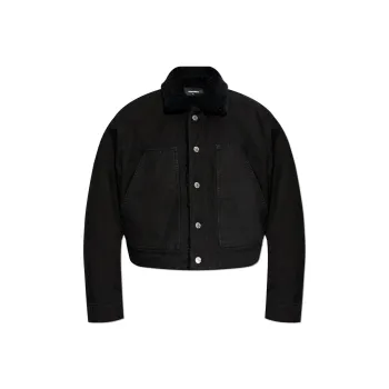 DSQUARED 2 Insulated Buttoned Denim Jacket