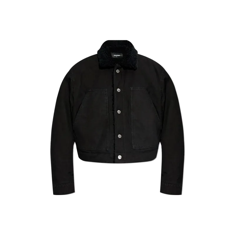 DSQUARED 2 Insulated Buttoned Denim Jacket-0