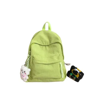 SUN EARTH &U Corduroy Backpack Regular Unisex Multicolor
