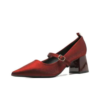 Than Than Me Chunky Heel High Heels Women's
