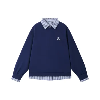 FOASIS Sweatshirt Unisex Navy Blue