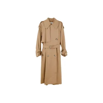 SportMax Waterproof Cotton Trench Coat