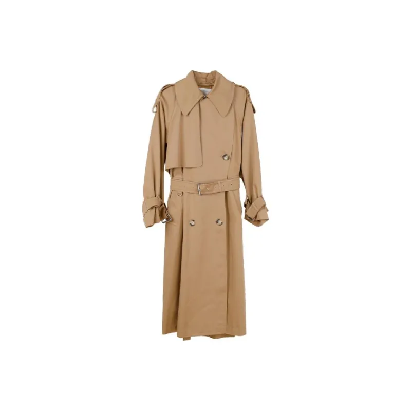 SportMax Waterproof Cotton Trench Coat-0