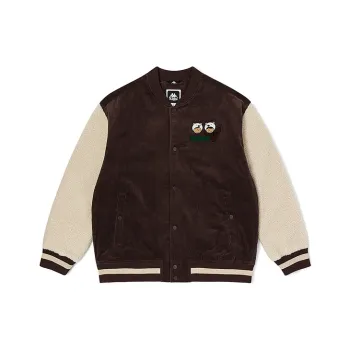 Kappa Puffer Jacket Women's Red Border