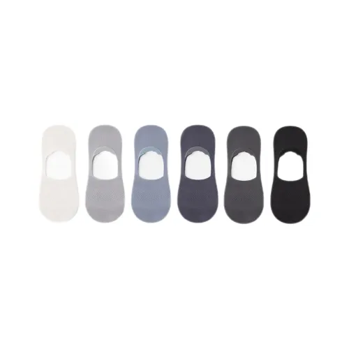 LUYOUYE No Show Socks Men's 6 Pack