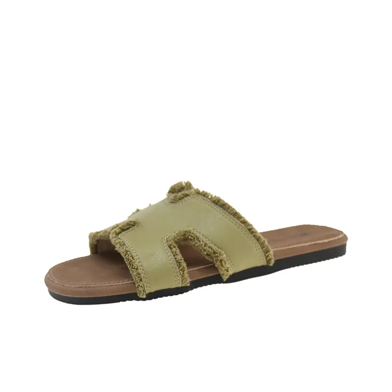AFJI Rubber Sole Odor Resistant Slide Slippers Women's-10