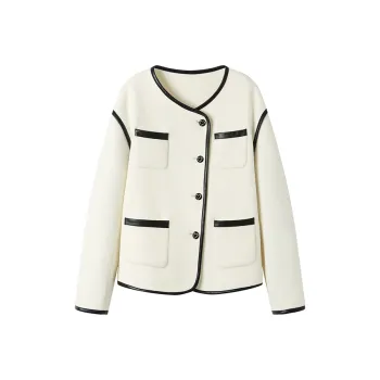 GREEN BELT Coats Women's Oak White