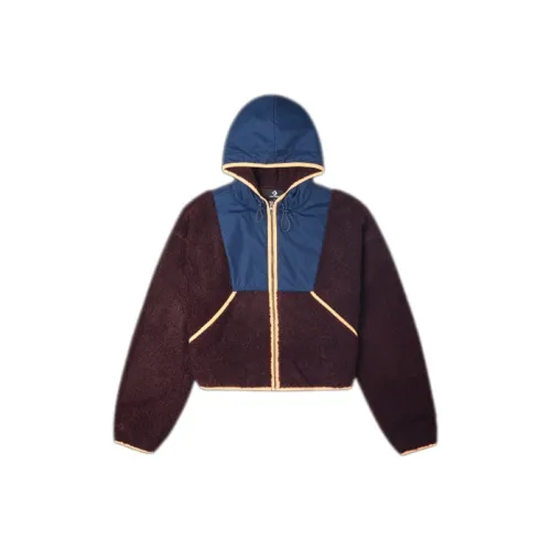 Converse Velvet feel Coat Women's Redcurrant Chestnut