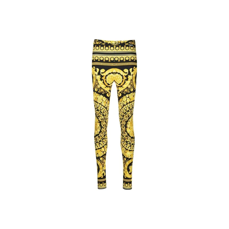VERSACE Barocco Leggings 'Black/Gold'-0