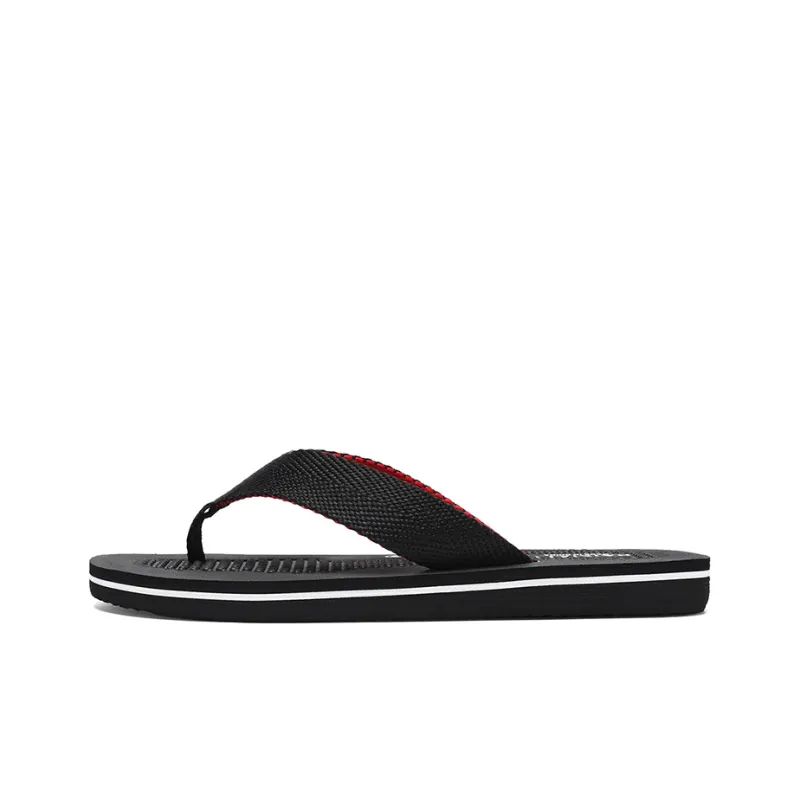 NANJIREN Woven Quiet Odor Resistant Abrasion Resistant Slip Resistant Antibacterial Massage Flip Flops Men's-6