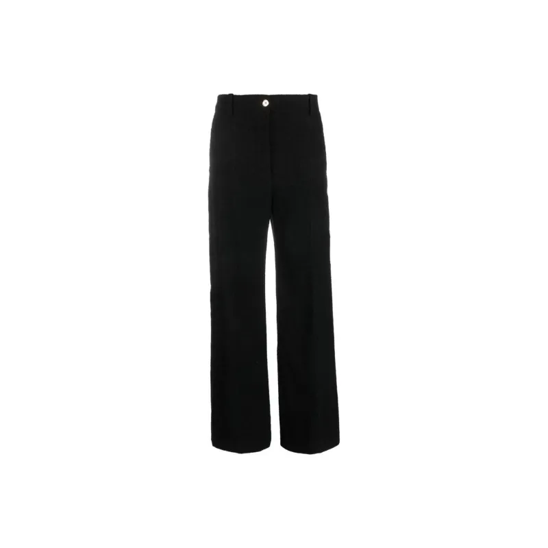 Patou Iconic Long Wide leg Trousers-0