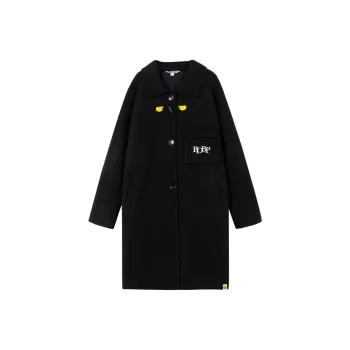 B.Duck Coats Women's Black