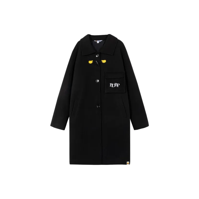 B.Duck Coats Women's Black-0