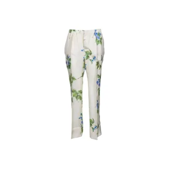 PRADA Floral Printed Elasticated Waistband Trousers
