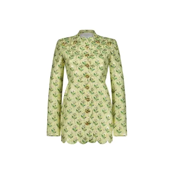 GIAMBATTISTA VALLI Coats Women's Light Green