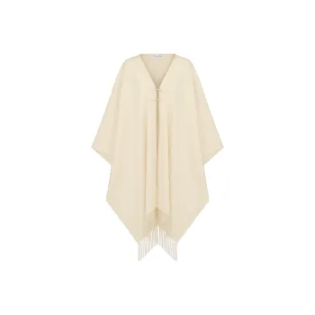 DIOR Cloaks Women's Ecru
